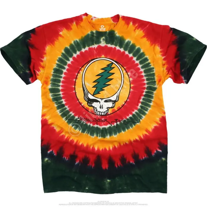 Liquid Blue TShirt Men Rasta SYF TieDye TShirt