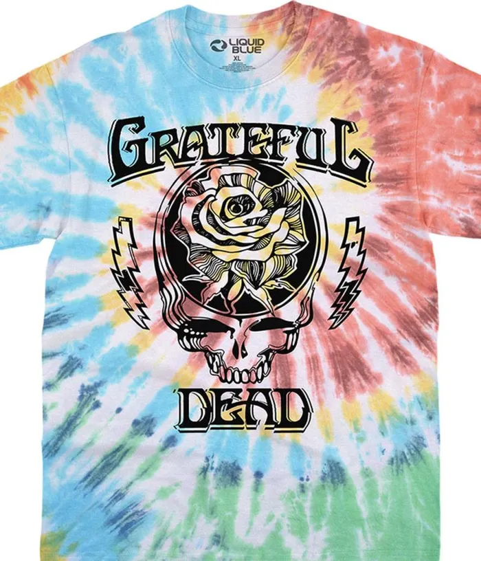 Liquid Blue TShirt Men Roosevelt TieDye TShirt