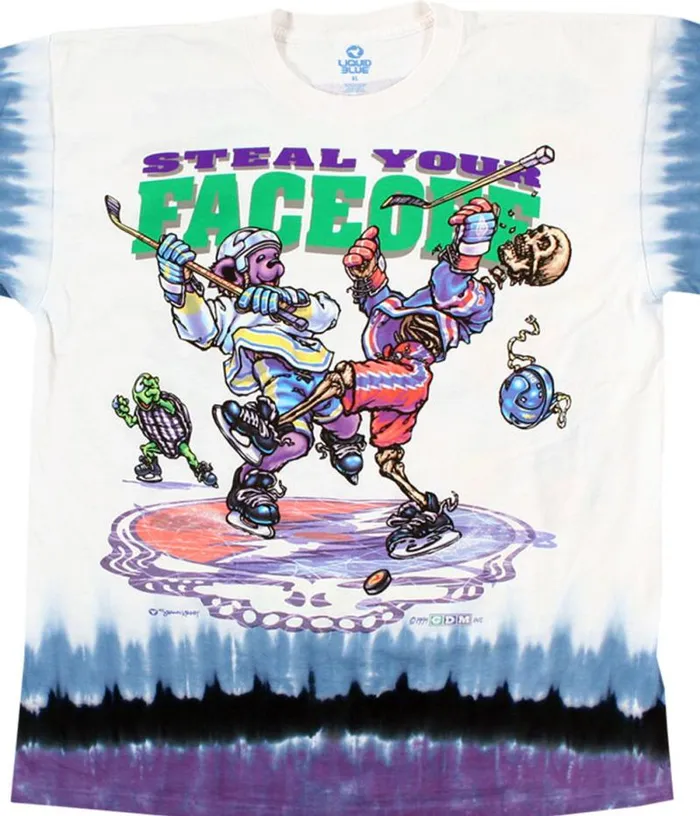 Liquid Blue TShirt Men Steal Your Faceoff TieDye TShirt