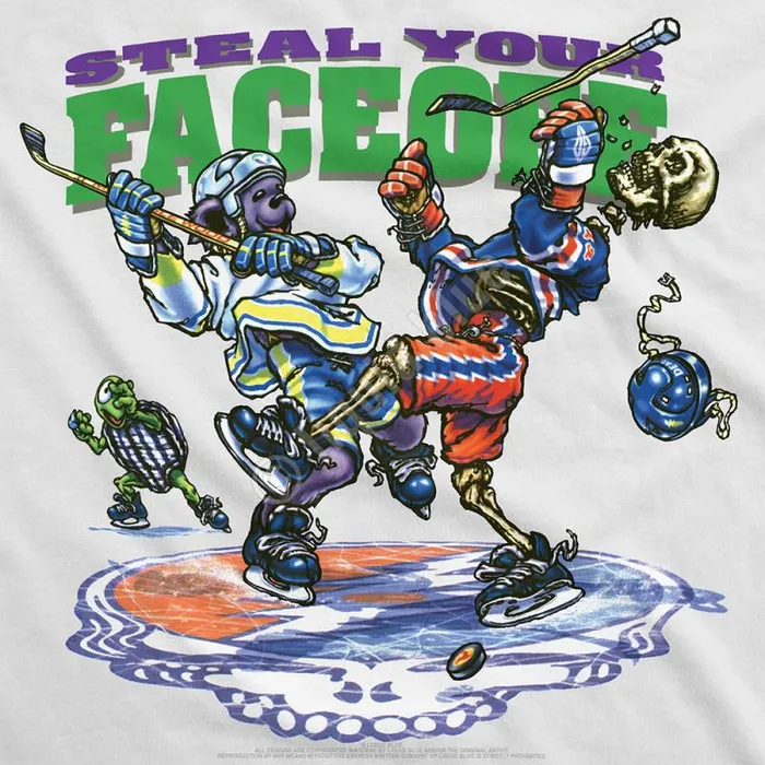 Liquid Blue TShirt Men Steal Your Faceoff TieDye TShirt