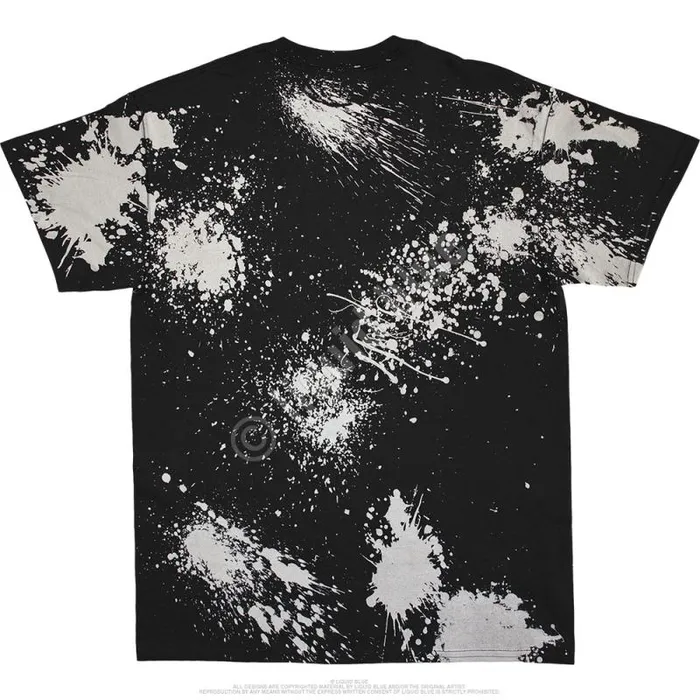 Liquid Blue TShirt Men Synchronicity Havok Black TShirt