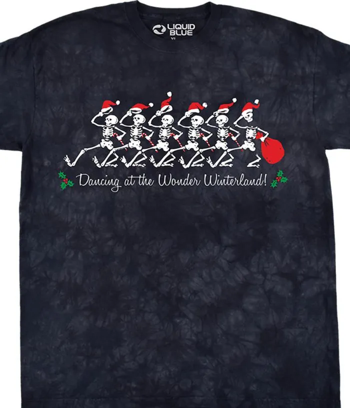 Liquid Blue TShirt Men Wonder Winterland TShirt