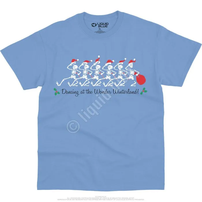 Liquid Blue TShirt Men Wonder Winterland TShirt