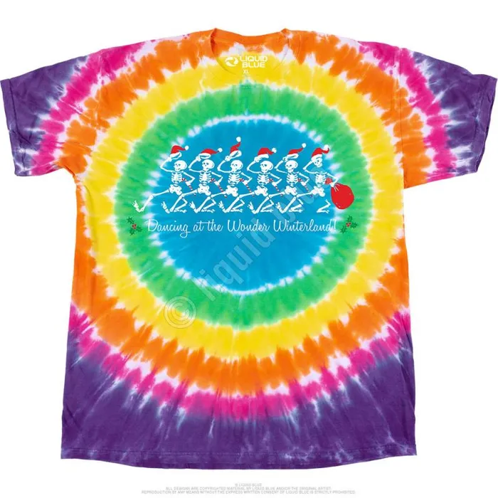 Liquid Blue TShirt Men Wonder Winterland TShirt