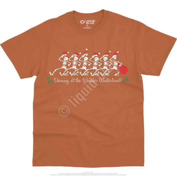 Liquid Blue TShirt Men Wonder Winterland TShirt