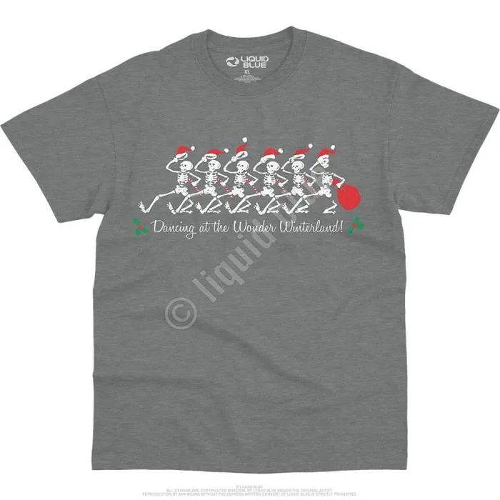 Liquid Blue TShirt Men Wonder Winterland TShirt