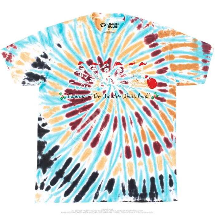 Liquid Blue TShirt Men Wonder Winterland TShirt