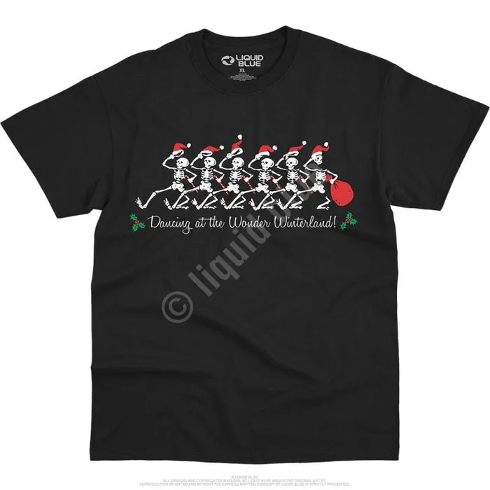 Liquid Blue TShirt Men Wonder Winterland TShirt