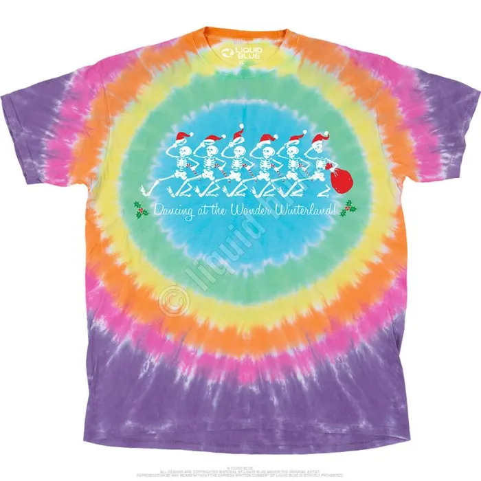 Liquid Blue TShirt Men Wonder Winterland TShirt