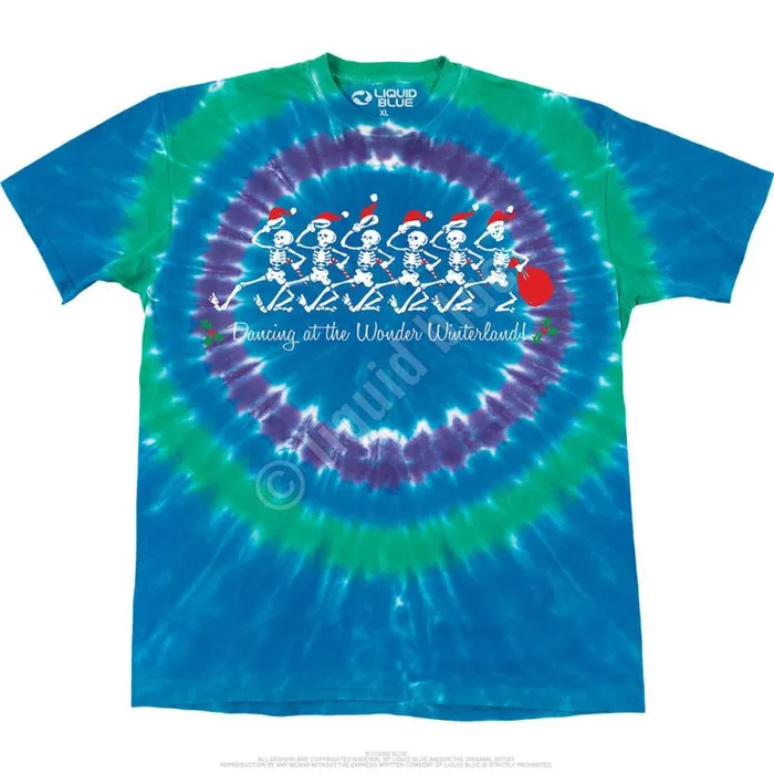 Liquid Blue TShirt Men Wonder Winterland TShirt