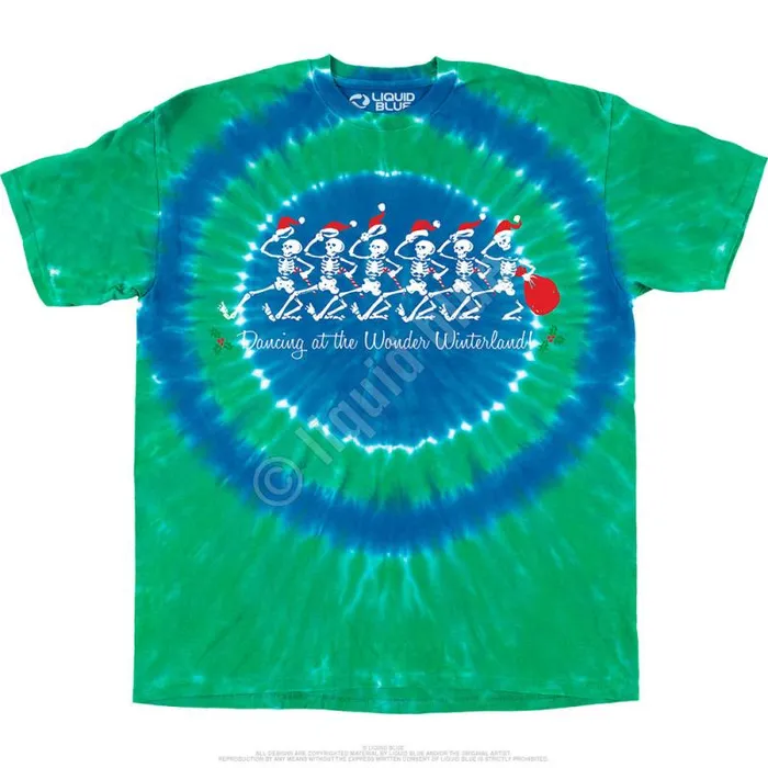 Liquid Blue TShirt Men Wonder Winterland TShirt