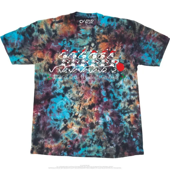 Liquid Blue TShirt Men Wonder Winterland TShirt