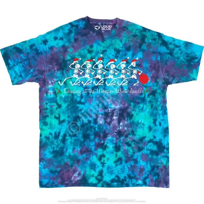 Liquid Blue TShirt Men Wonder Winterland TShirt