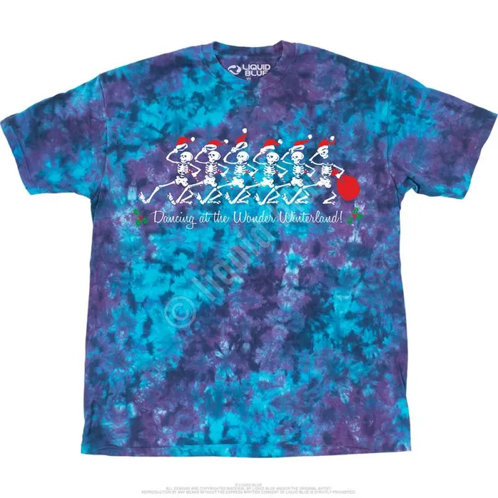 Liquid Blue TShirt Men Wonder Winterland TShirt