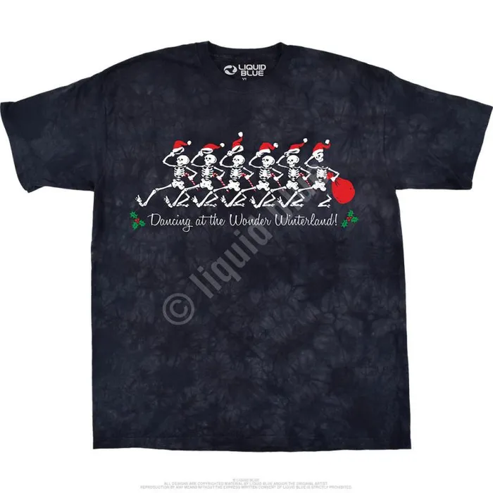 Liquid Blue TShirt Men Wonder Winterland TShirt