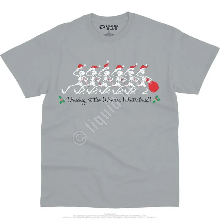 Liquid Blue TShirt Men Wonder Winterland TShirt