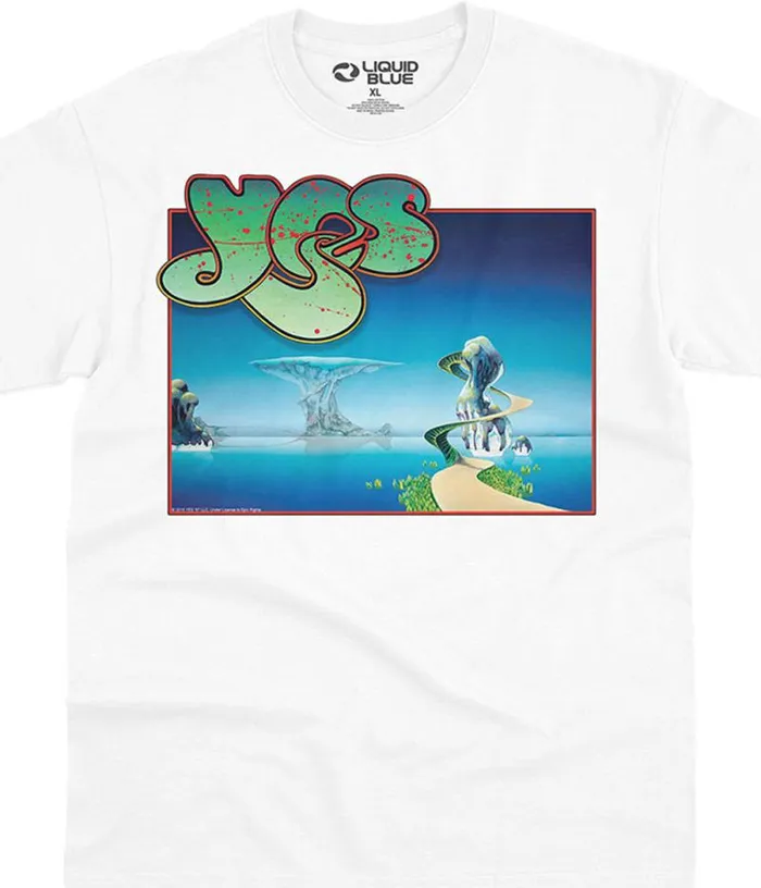 Liquid Blue TShirt Men Yes Songs TShirt