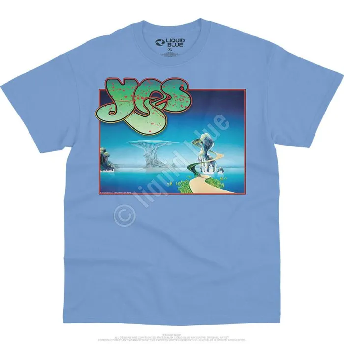 Liquid Blue TShirt Men Yes Songs TShirt