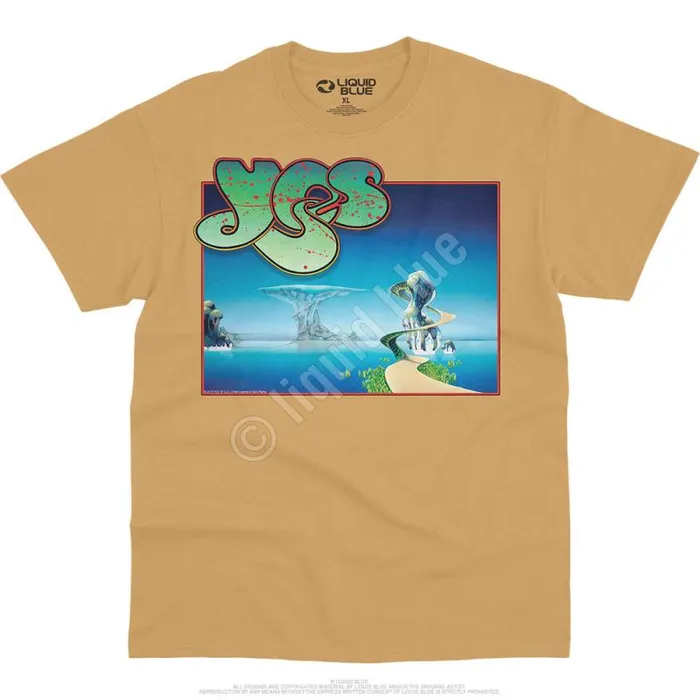 Liquid Blue TShirt Men Yes Songs TShirt
