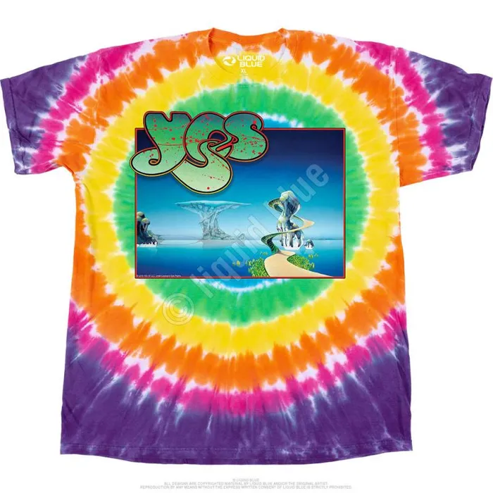 Liquid Blue TShirt Men Yes Songs TShirt