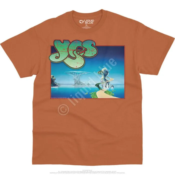 Liquid Blue TShirt Men Yes Songs TShirt