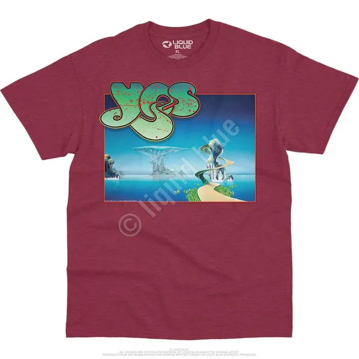 Liquid Blue TShirt Men Yes Songs TShirt