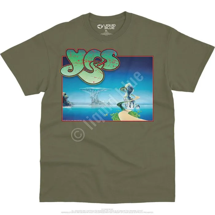 Liquid Blue TShirt Men Yes Songs TShirt