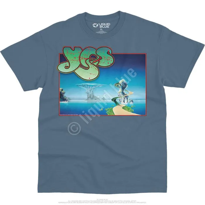 Liquid Blue TShirt Men Yes Songs TShirt