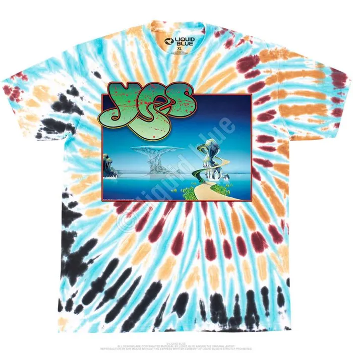 Liquid Blue TShirt Men Yes Songs TShirt