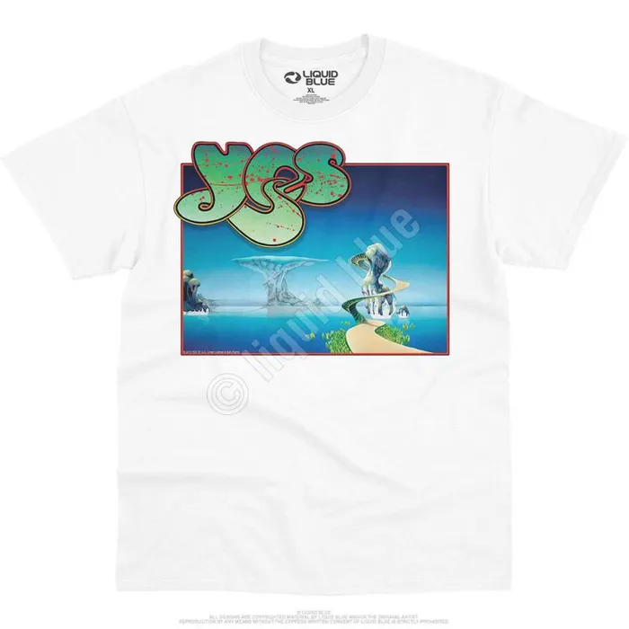 Liquid Blue TShirt Men Yes Songs TShirt