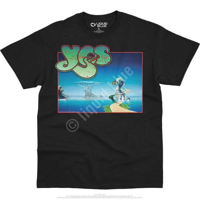 Liquid Blue TShirt Men Yes Songs TShirt