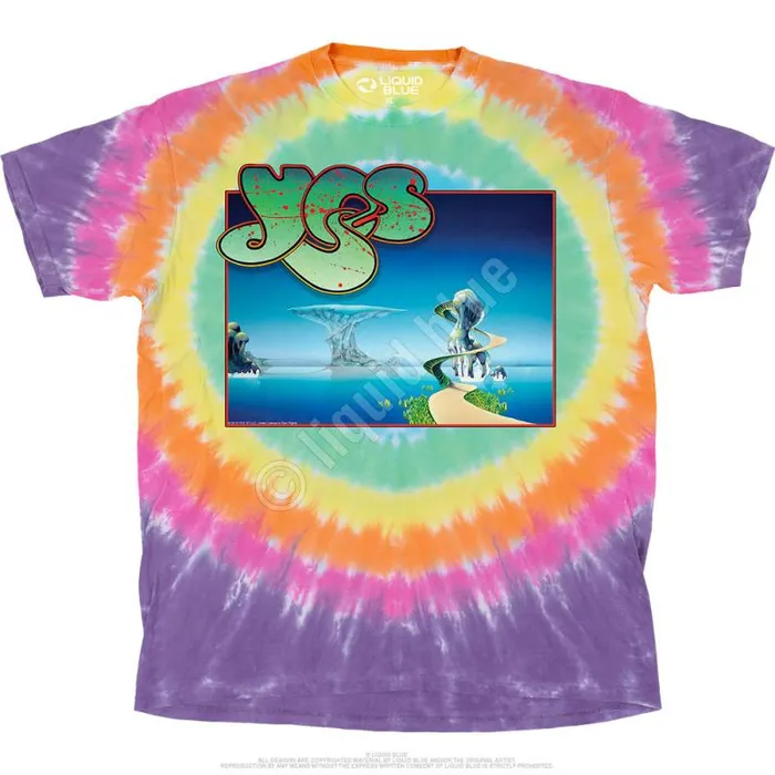 Liquid Blue TShirt Men Yes Songs TShirt