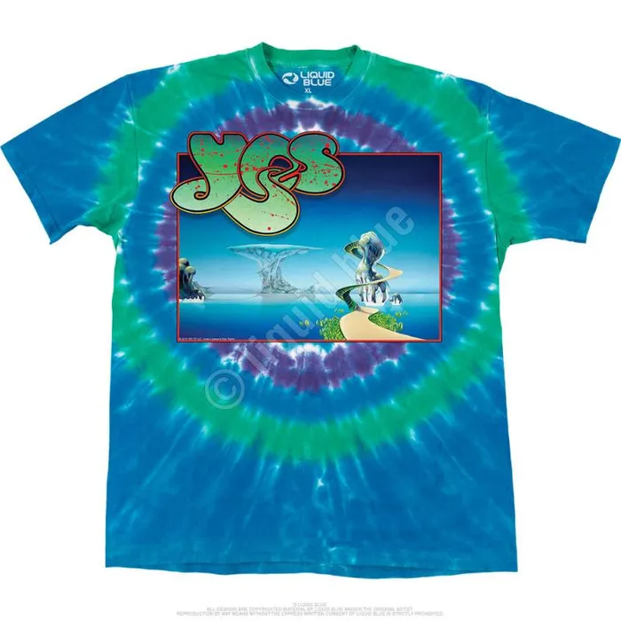 Liquid Blue TShirt Men Yes Songs TShirt