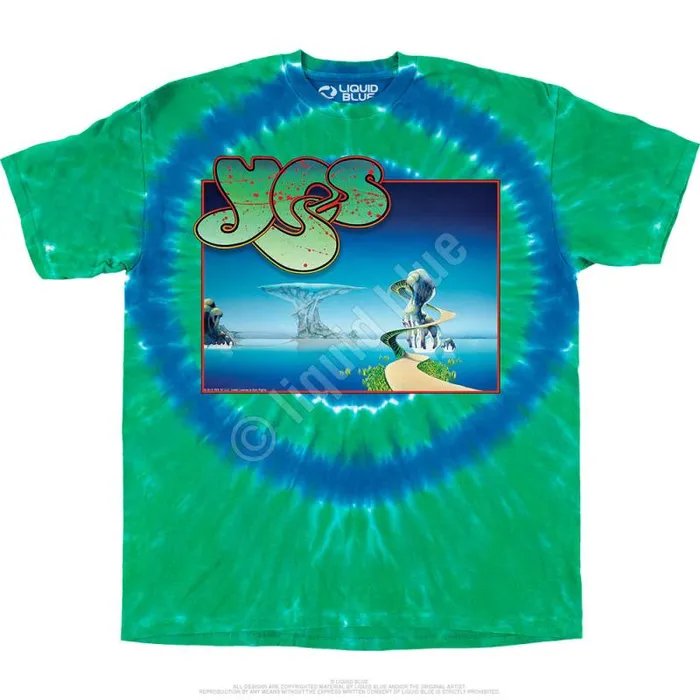 Liquid Blue TShirt Men Yes Songs TShirt