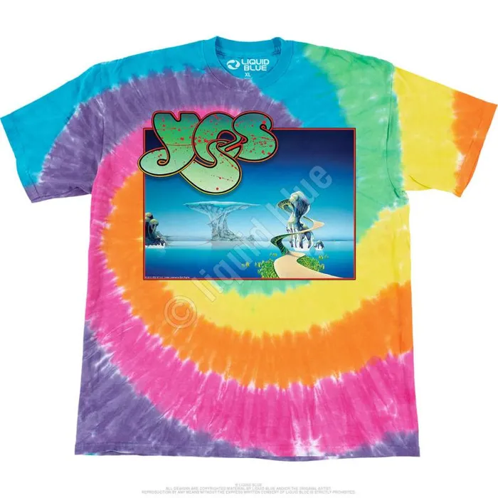 Liquid Blue TShirt Men Yes Songs TShirt