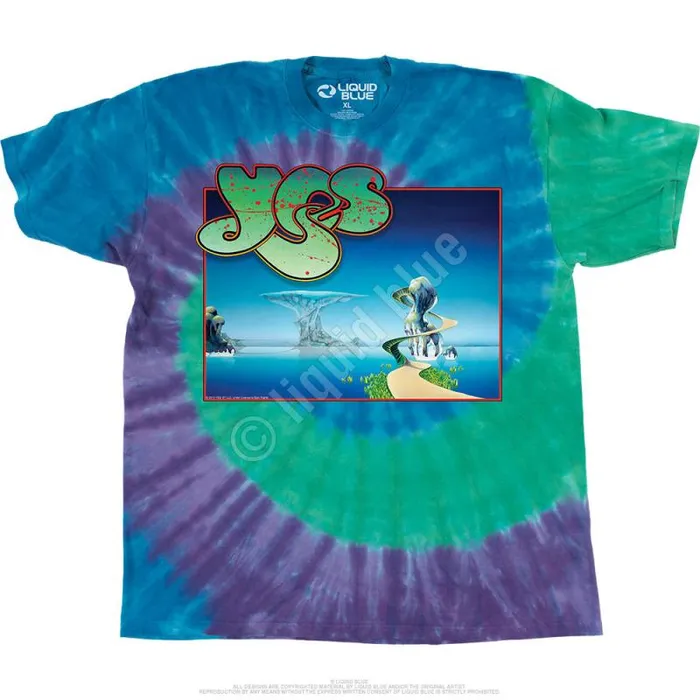 Liquid Blue TShirt Men Yes Songs TShirt