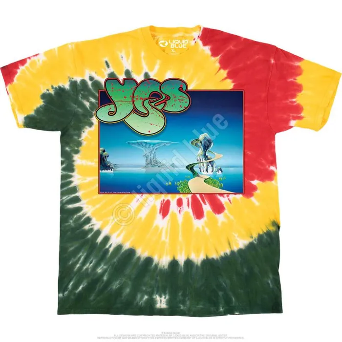 Liquid Blue TShirt Men Yes Songs TShirt