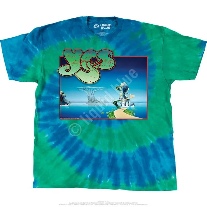 Liquid Blue TShirt Men Yes Songs TShirt