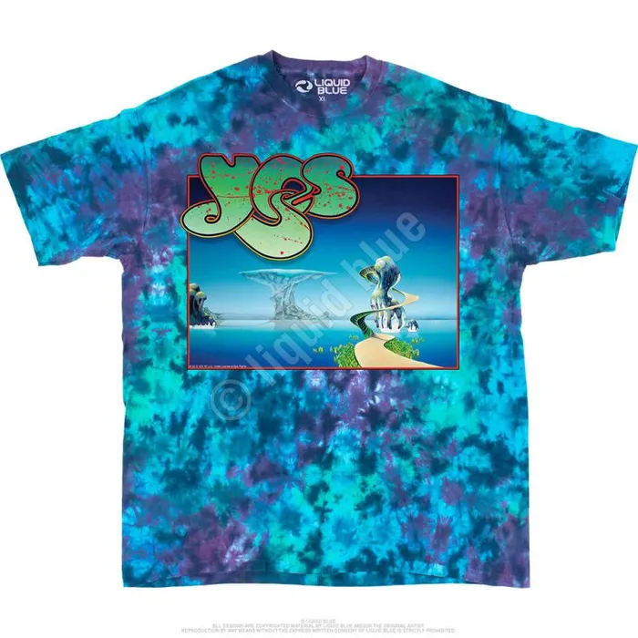 Liquid Blue TShirt Men Yes Songs TShirt