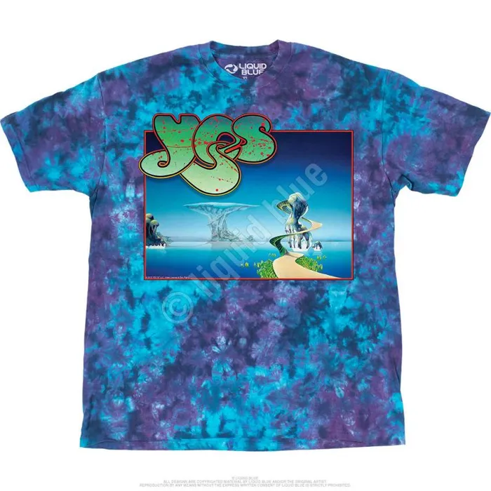 Liquid Blue TShirt Men Yes Songs TShirt