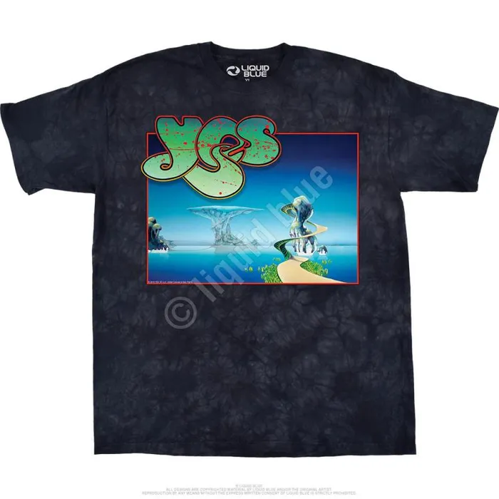 Liquid Blue TShirt Men Yes Songs TShirt