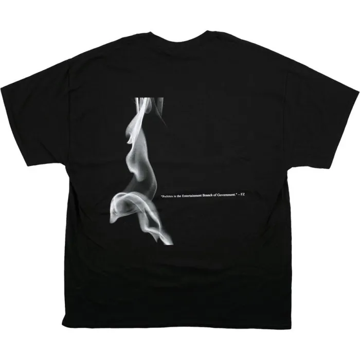 Liquid Blue TShirt Men Zappa Understanding America Black TShirt