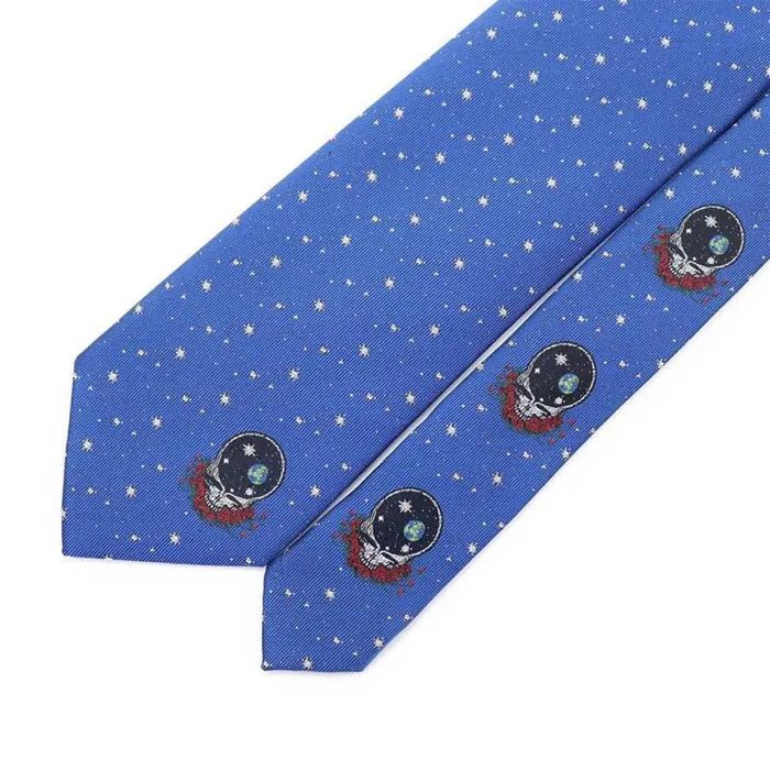 Liquid Blue Ties Accessories Blue Space Your Face Tie