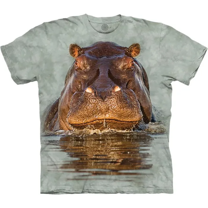 Liquid Blue Youth Kids Hippo Kids039 TShirt
