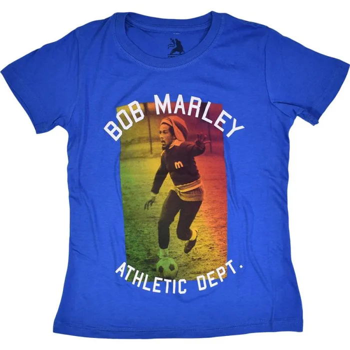 Liquid Blue Youth Kids Marley Athletic Dept Youth Blue TShirt