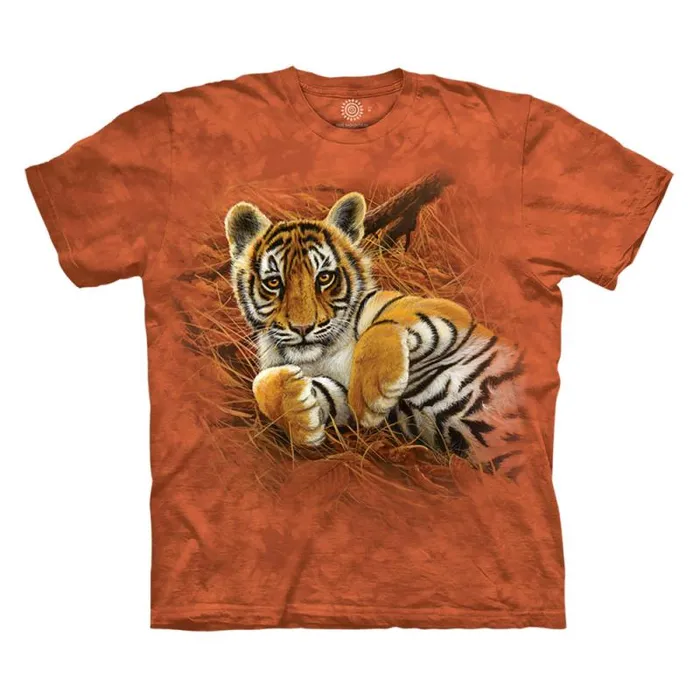 Liquid Blue Youth Kids Playful Tiger Cub Kids039 TShirt