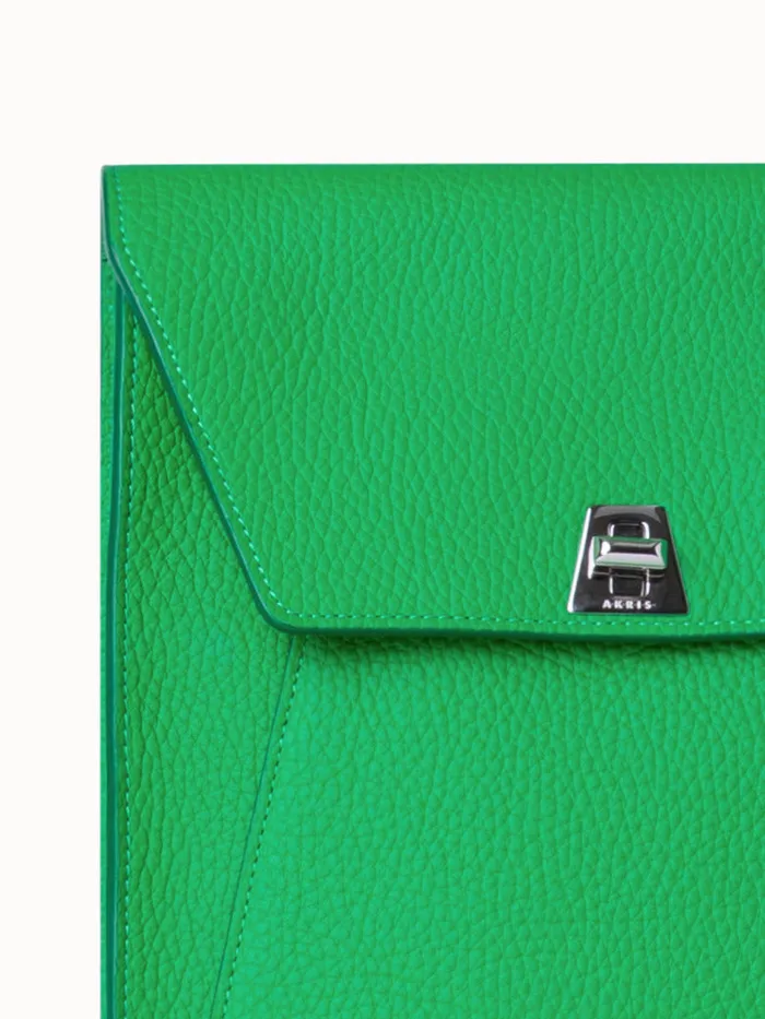 Little Anouk Messenger Bag In Leather Bamboo Women Akris Mini Bags