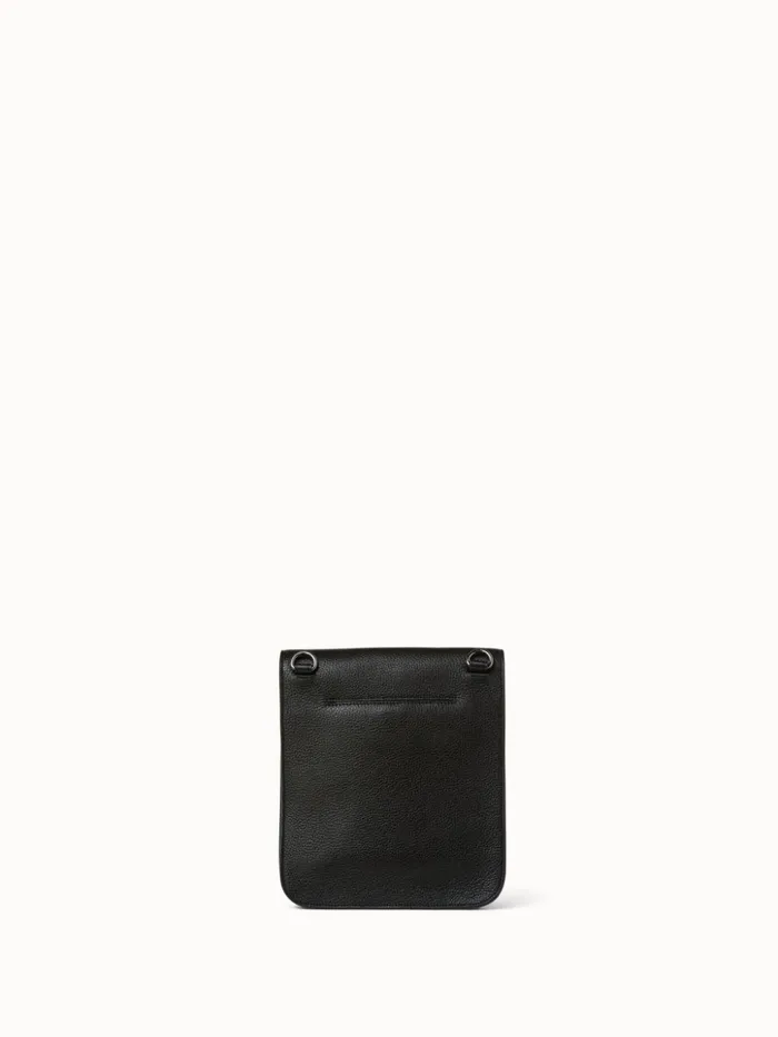Little Anouk Messenger In Calf Leather Black Women Akris Mini Bags