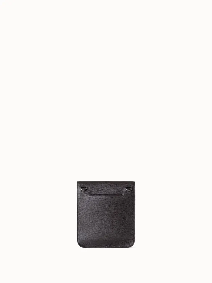 Little Anouk Messenger In Calf Leather Mocca Women Akris Mini Bags