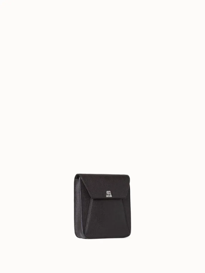 Little Anouk Messenger In Calf Leather Mocca Women Akris Mini Bags